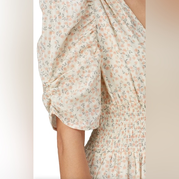 Cleobella Sadie Mini Dress in Ditzy Floral. Size Large. - Picture 4 of 9